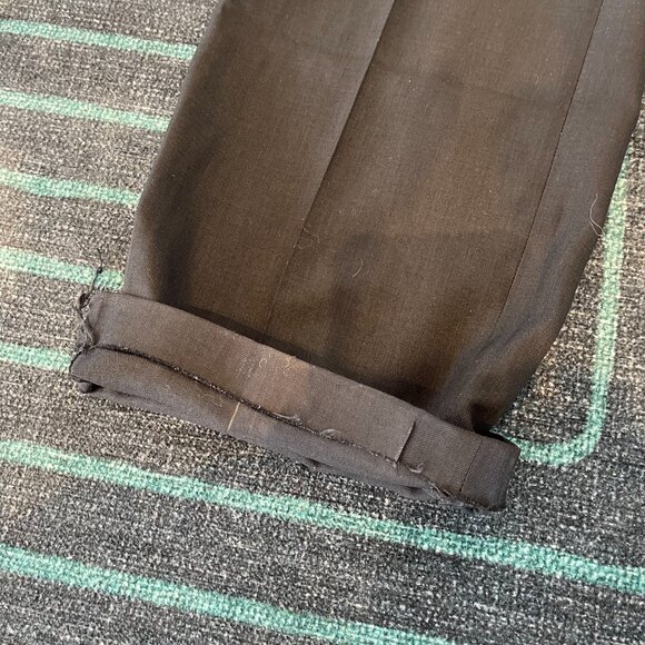 Cintas Men's Navy Blue Casual Uniform Dress Pants - Picture 2 of 4